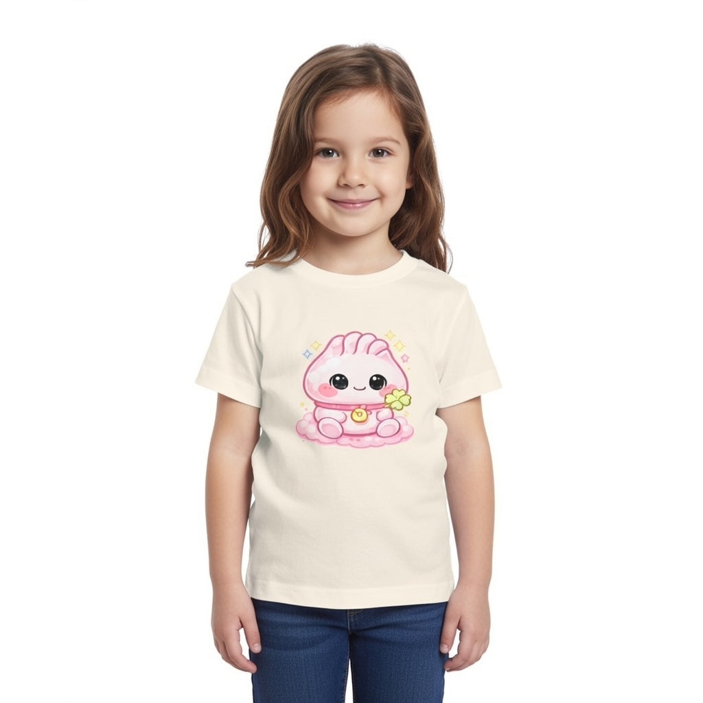 🍀 Lucky Dumpling™ Tee — Blush Pastel Edition