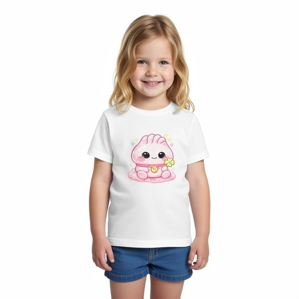 🍀 Lucky Dumpling™ Tee — Blush Pastel Edition