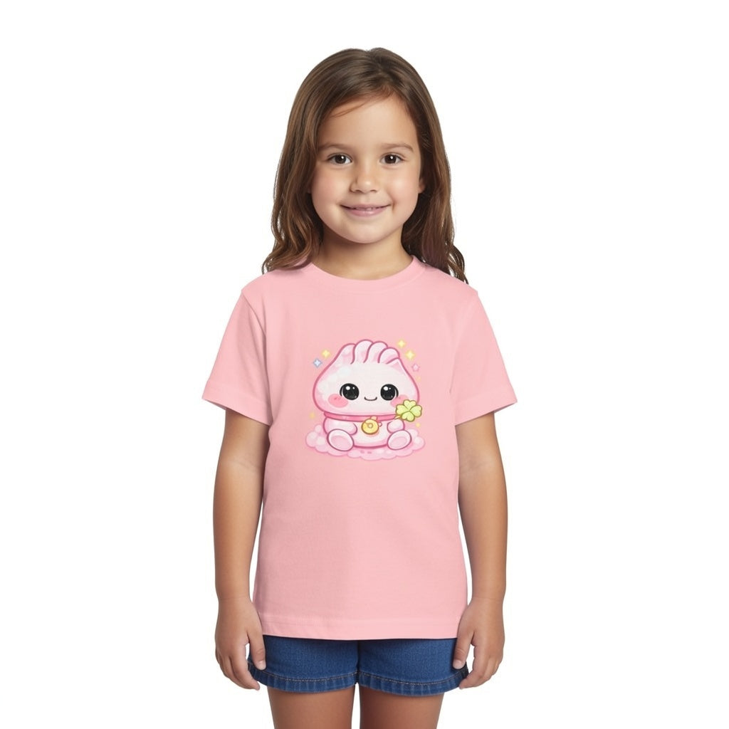 🍀 Lucky Dumpling™ Tee — Blush Pastel Edition
