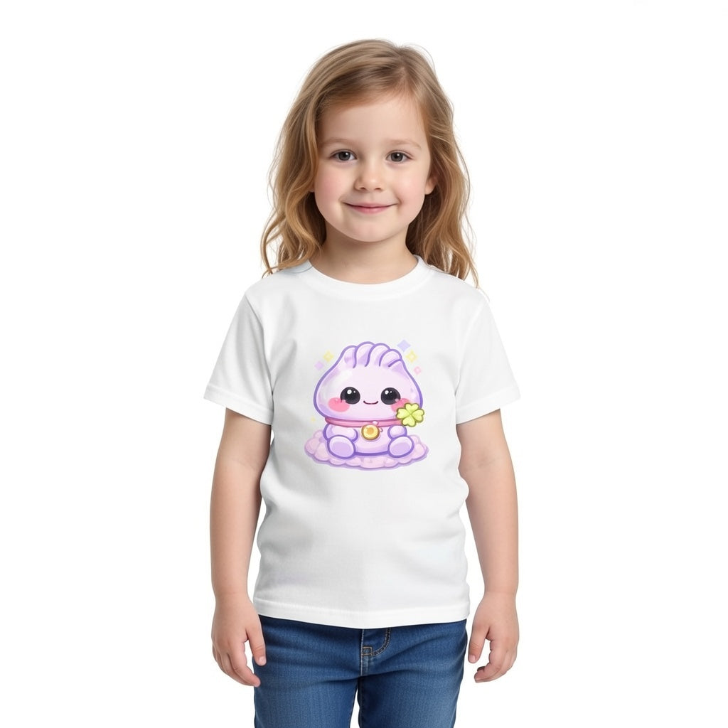 🍀 Lucky Dumpling™ Tee — Lavender Pastel Edition